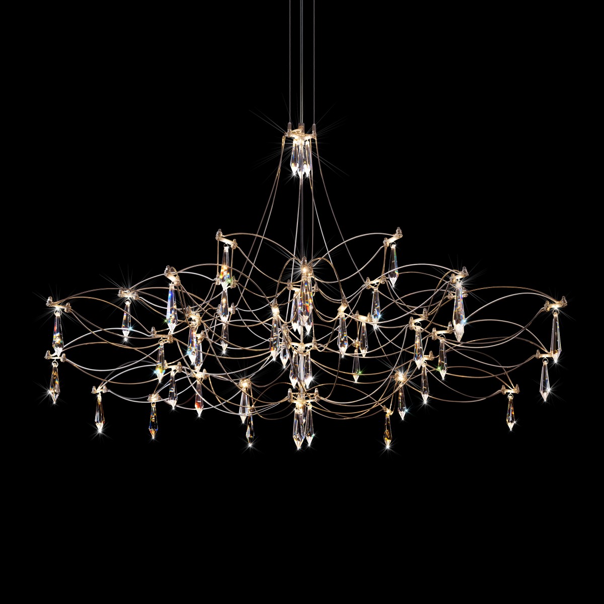 Подвесной светильник LOFT IT Mira 10590/1000 Silver Asfour