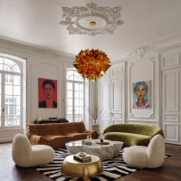 Подвесной светильник LOFT IT Clizia 10593/420 Gold
