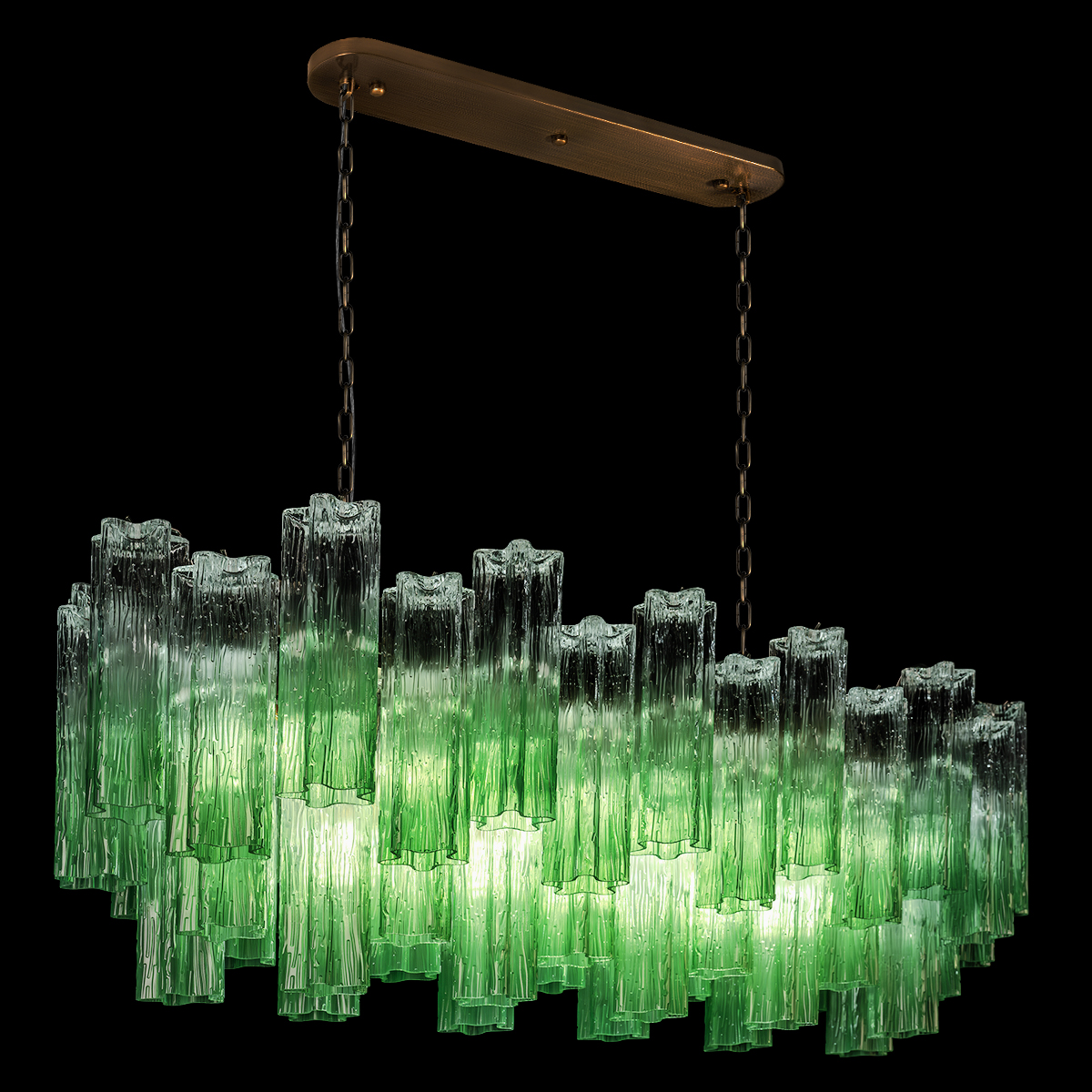 Подвесной светильник LOFT IT Murano 10580/1000R Clear green