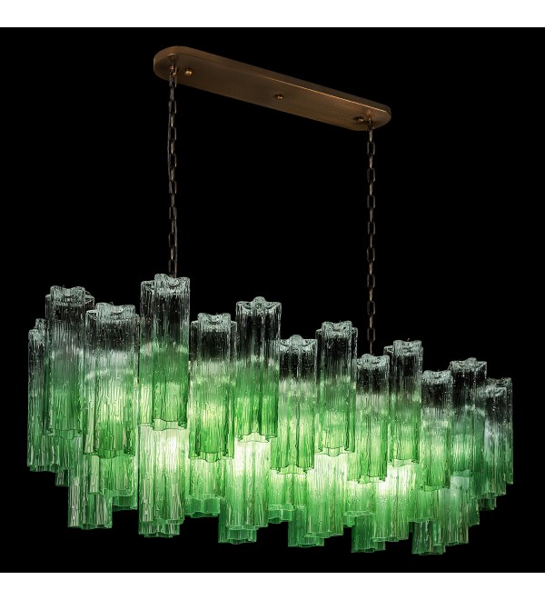Подвесной светильник LOFT IT Murano 10580/1000R Clear green