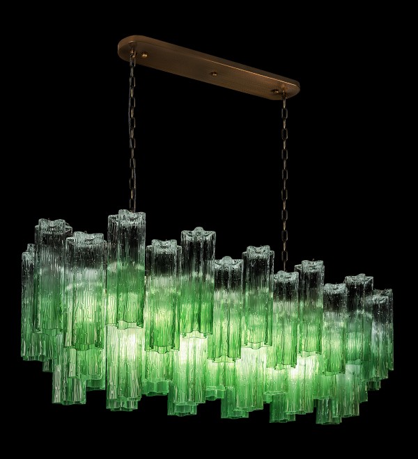 Подвесной светильник LOFT IT Murano 10580/1000R Clear green
