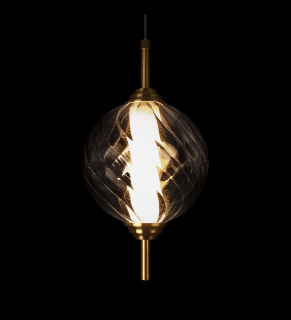 Подвесной светильник LOFT IT Helix 10421/B Smoke