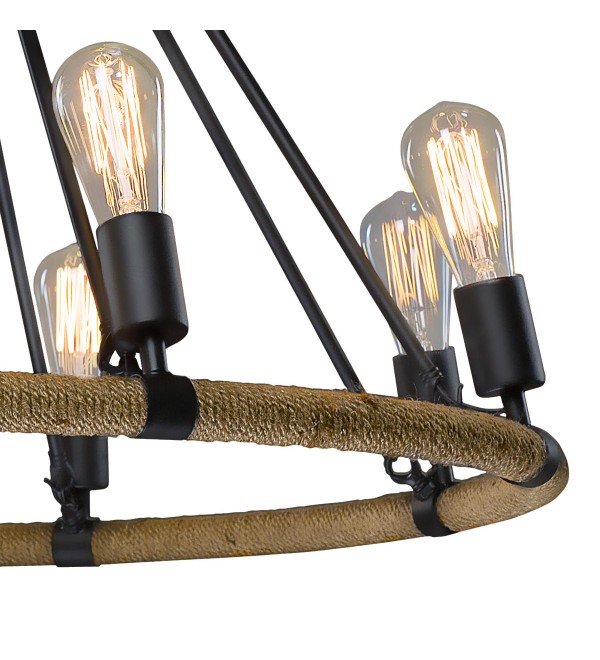 Подвесная люстра LOFT IT Rope filament LOFT1861/8