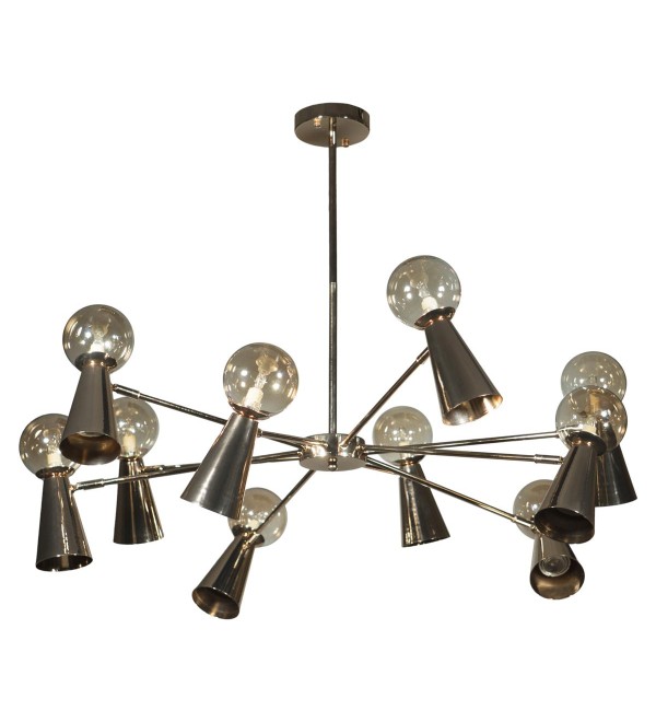 Люстра на штанге LOFT IT Halley 10046/10 Gold