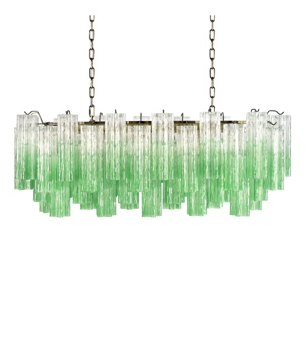 Подвесной светильник LOFT IT Murano 10580/1000R Clear green