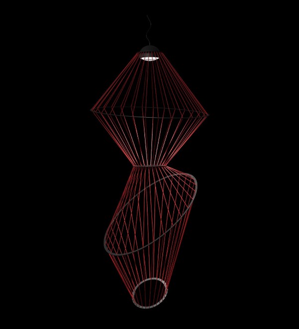 Подвесной светильник LOFT IT Beam 10292/B Red