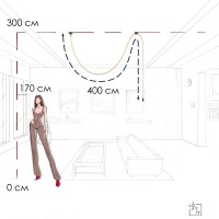 Потолочный светильник LOFT IT Thread 10388A Black