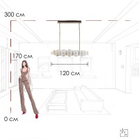 Подвесной светильник LOFT IT Alicante 10248/1200