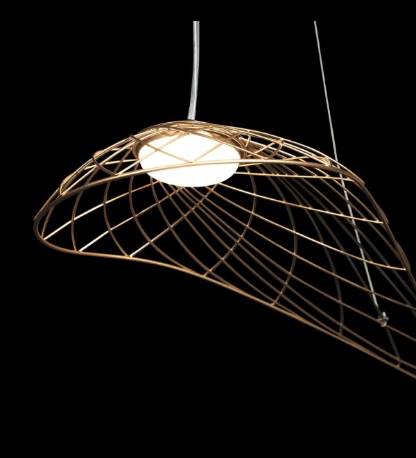 Подвесной светильник LOFT IT Tressage 10127/590 Gold