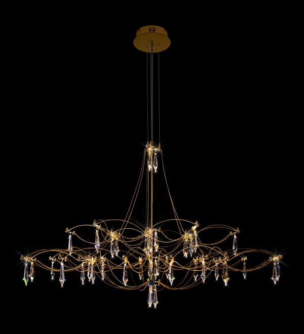 Подвесной светильник LOFT IT Mira 10590/1000 Gold Asfour