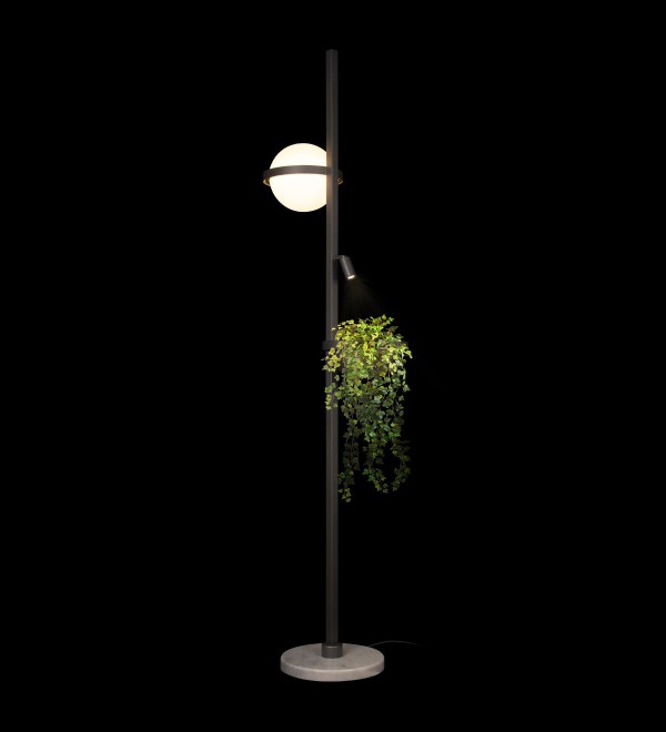 Торшер LOFT IT Jardin 10121/F Dark grey