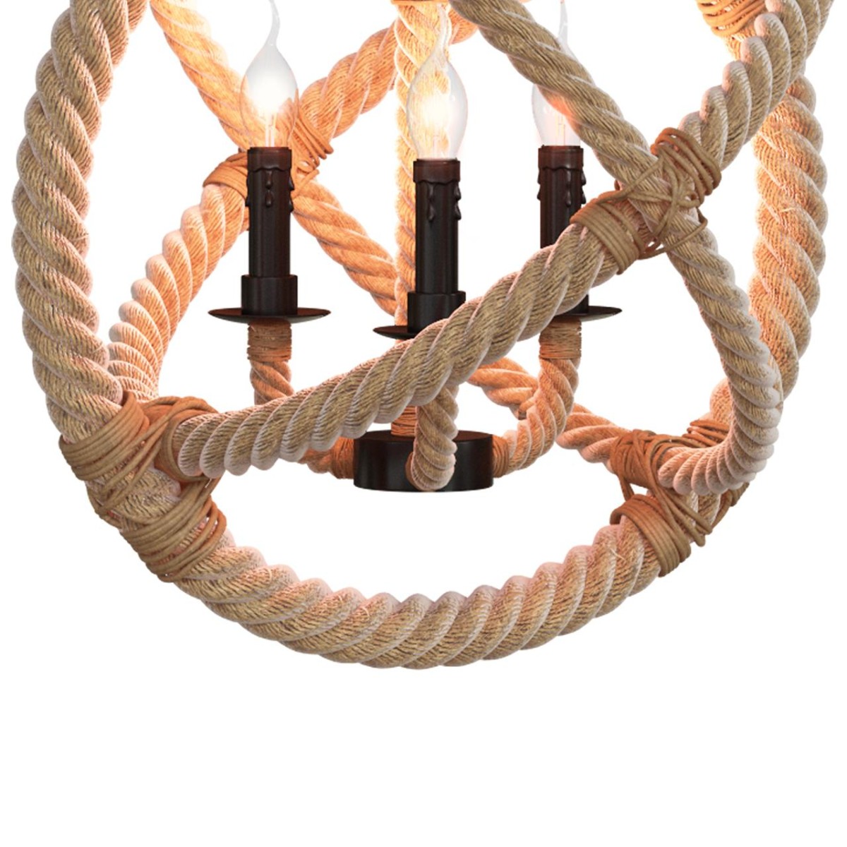 Подвесная люстра LOFT IT Rope LOFT1194-3