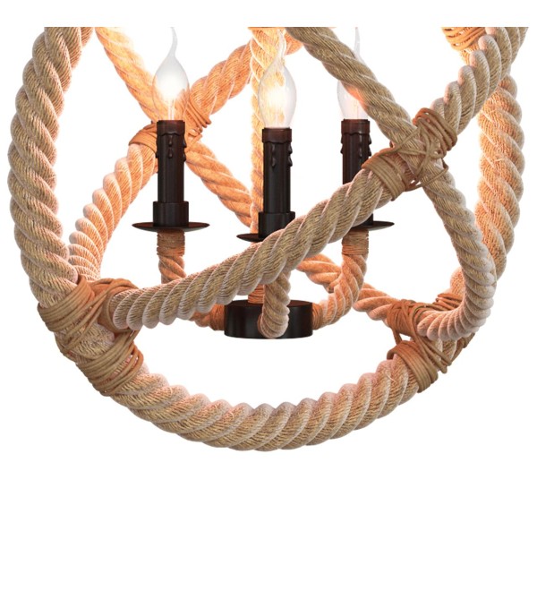 Подвесная люстра LOFT IT Rope LOFT1194-3