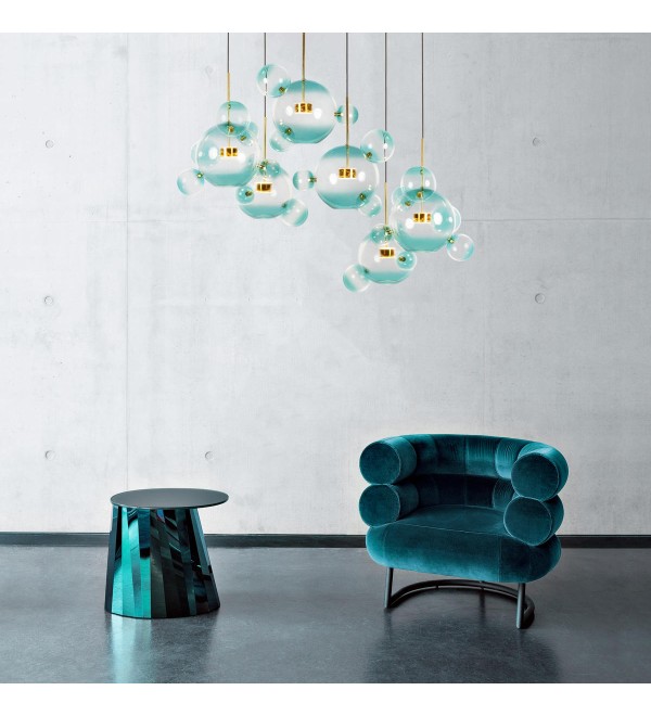 Подвесной светильник LOFT IT Bolle 2027-S3 Blue