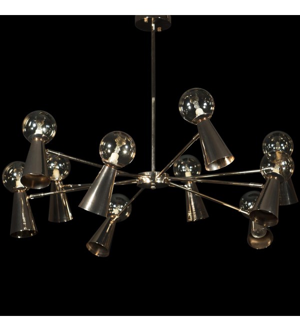Люстра на штанге LOFT IT Halley 10046/10 Gold