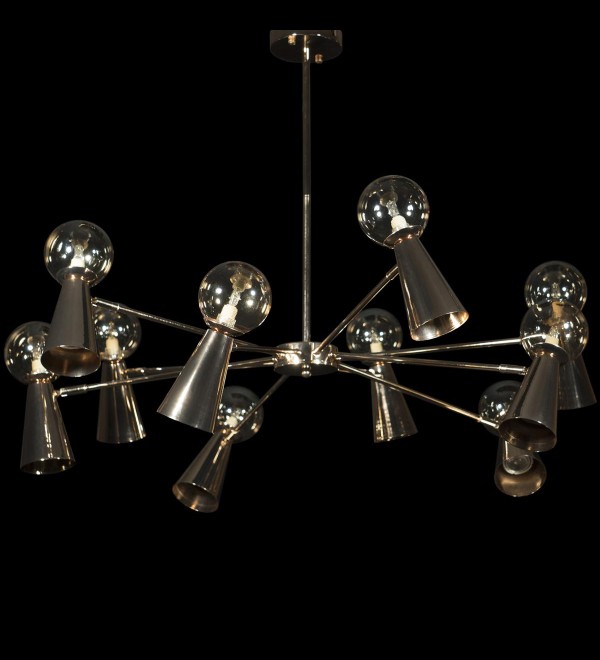 Люстра на штанге LOFT IT Halley 10046/10 Gold