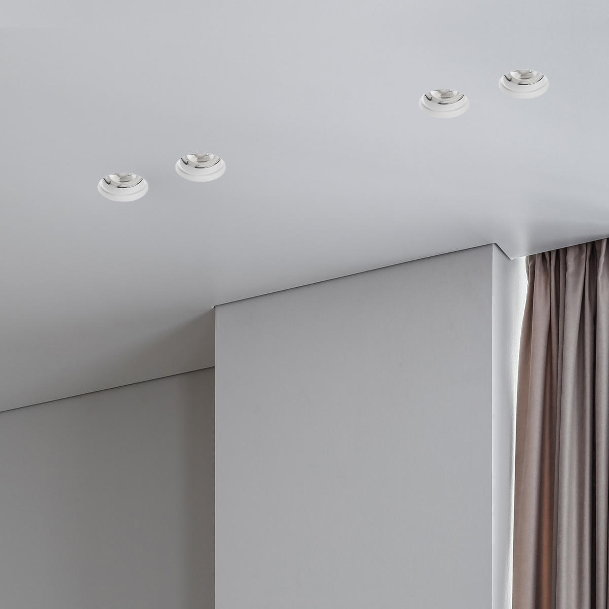 Гипсовый встраиваемый светильник под покраску LOFT IT Ghost 10356C