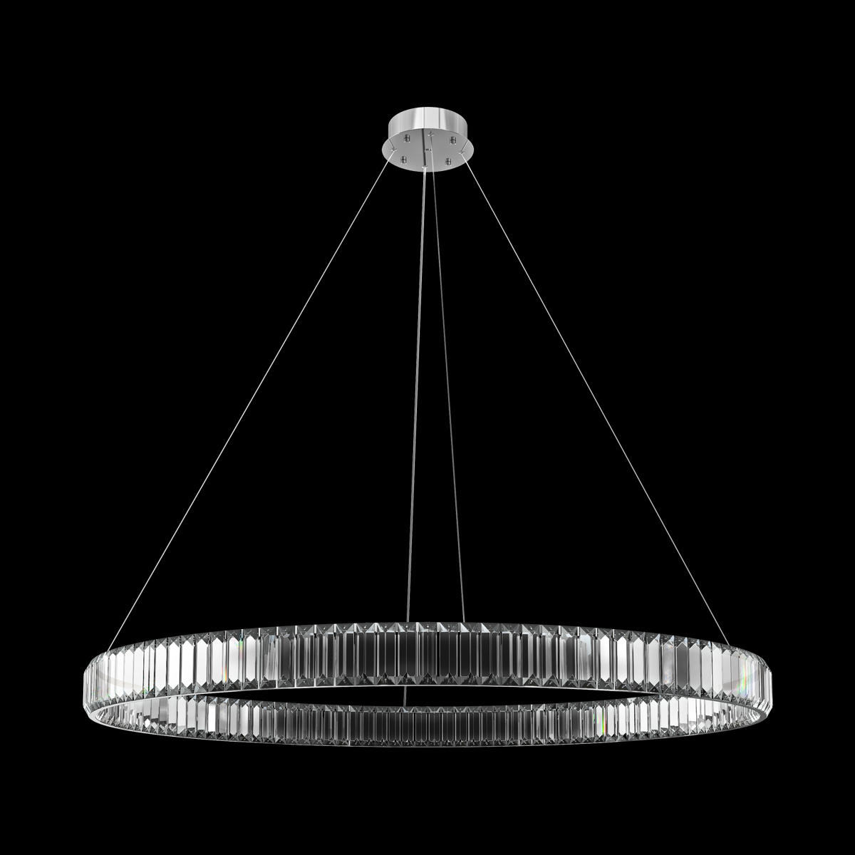 Подвесной светильник LOFT IT Crystal ring 10135/1000 Chrome