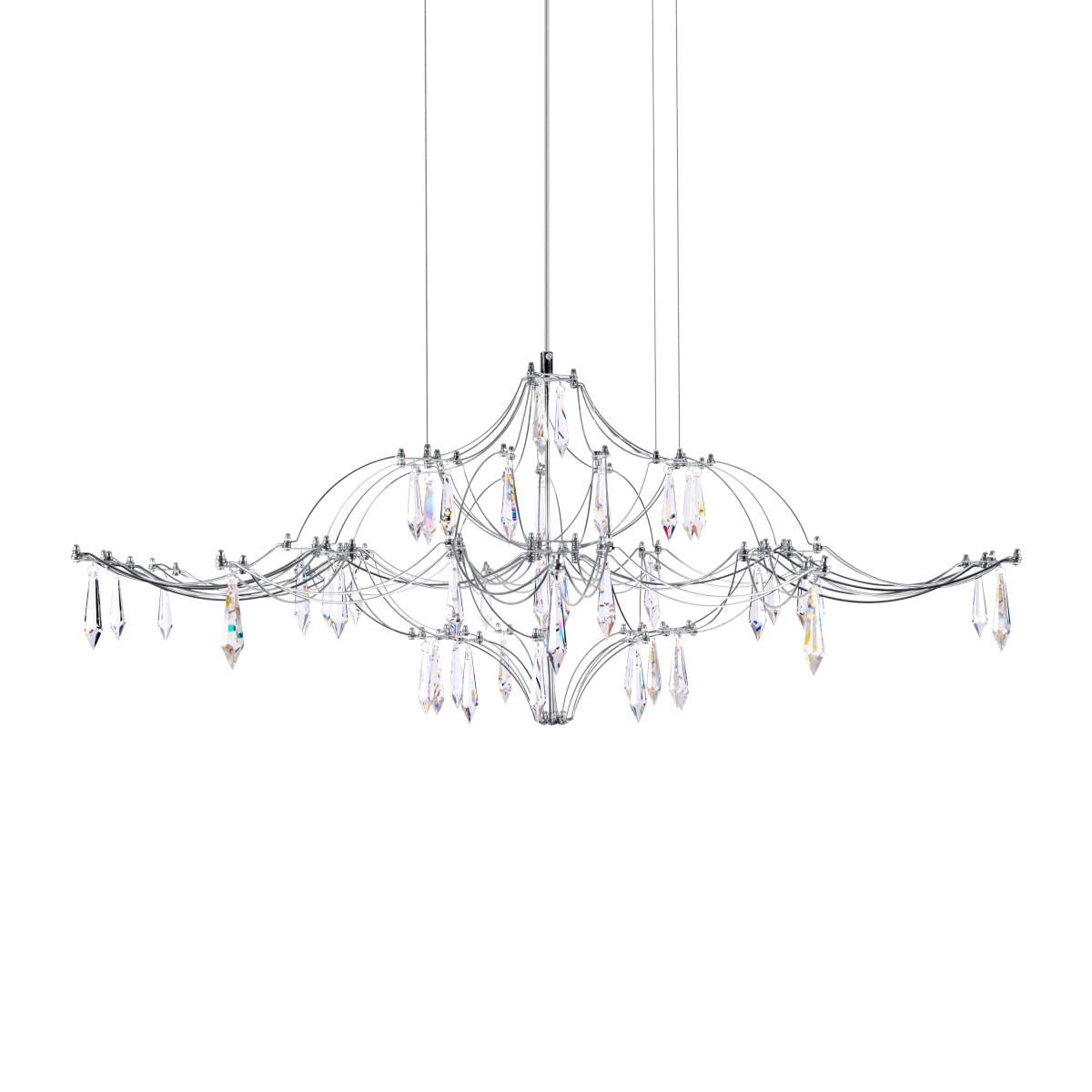 Подвесной светильник LOFT IT Mira 10587/1000 Silver Asfour