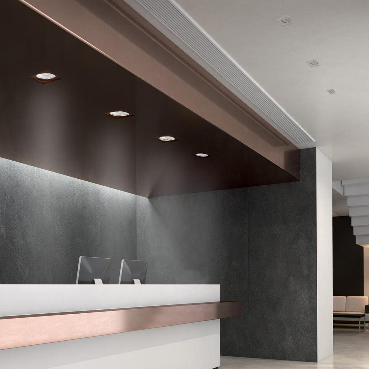 Гипсовый встраиваемый светильник под покраску LOFT IT Ghost 10356D