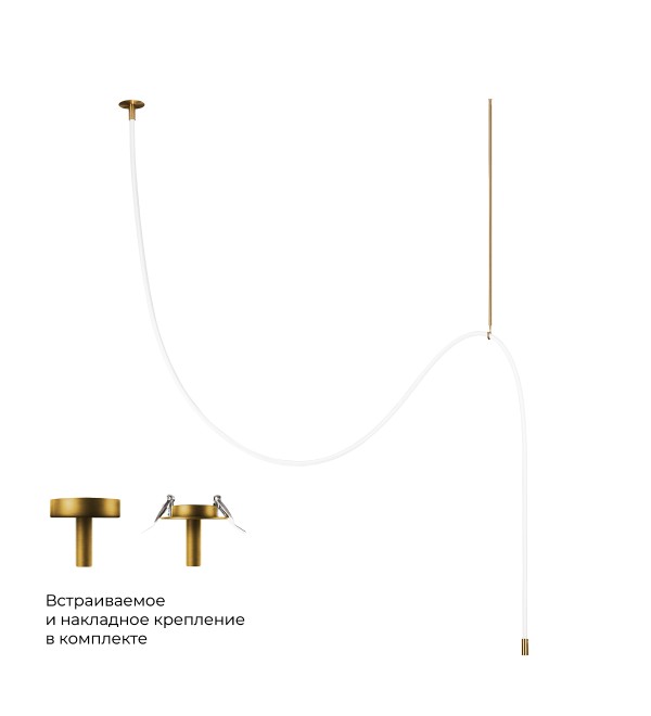 Потолочный светильник LOFT IT Thread 10388C Brass