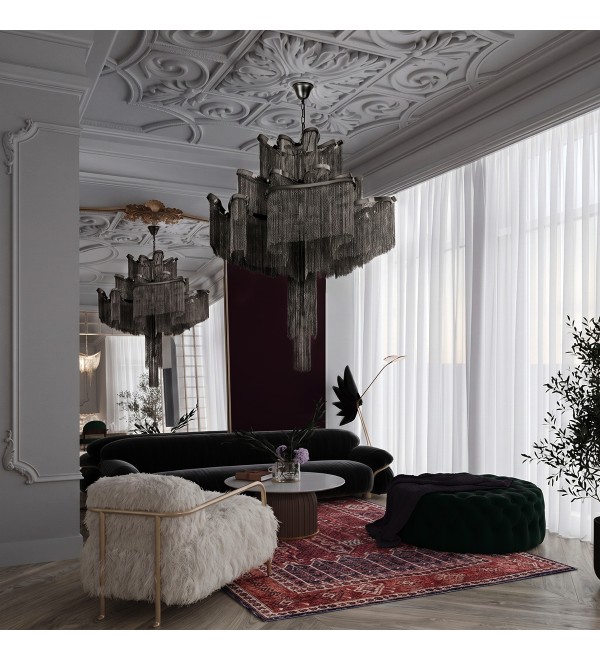 Подвесной светильник LOFT IT Stream 10208/1000 Gunmetal