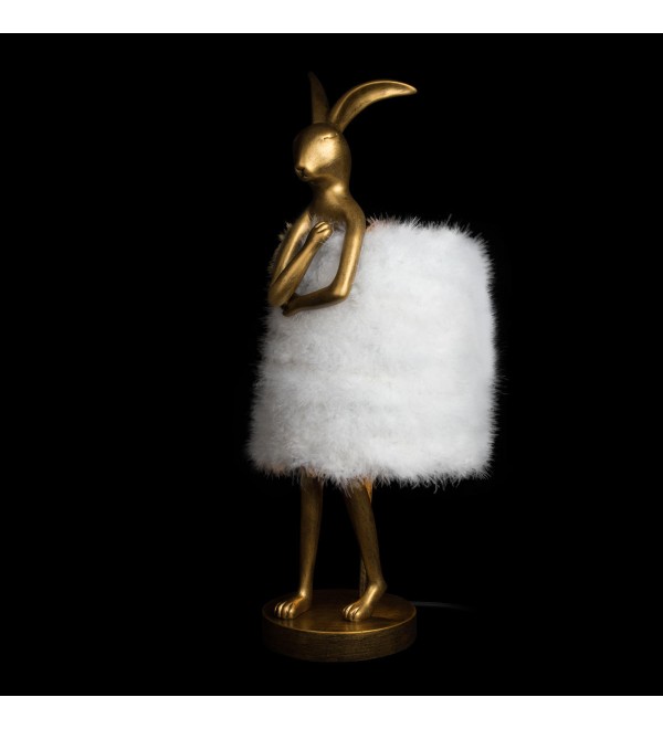 Настольная лампа LOFT IT Lapine 10315/B White fluff