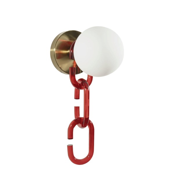 Бра LOFT IT Chain 10128W Red
