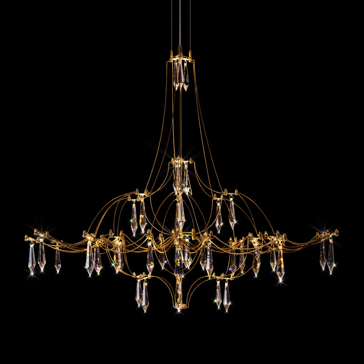 Подвесной светильник LOFT IT Mira 10588/800 Gold Asfour