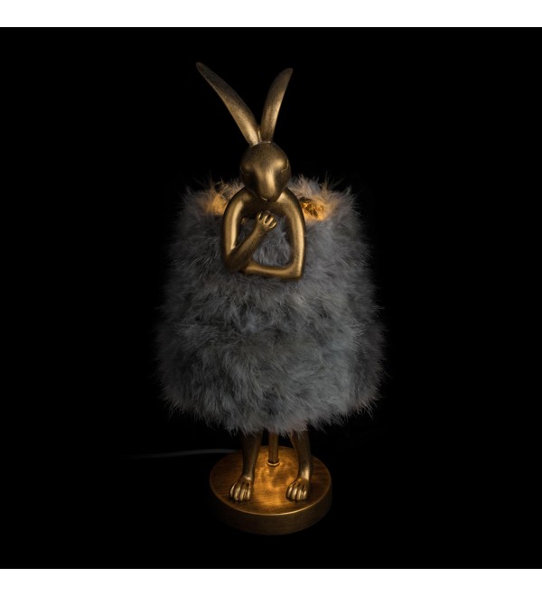 Настольная лампа LOFT IT Lapine 10315/A Grey fluff