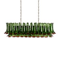 Подвесная люстра LOFT IT Lilou 10600/1200R Green red