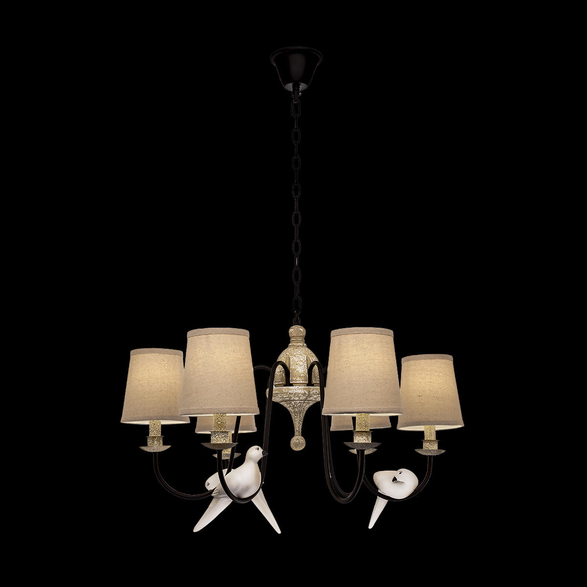 Подвесная люстра LOFT IT Birds LOFT1029A-6