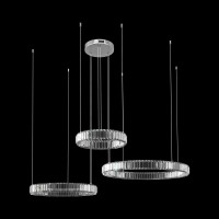 Подвесной светильник LOFT IT Crystal ring 10135/3 Chrome