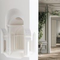 Гипсовый встраиваемый светильник под покраску LOFT IT Antique 10355A