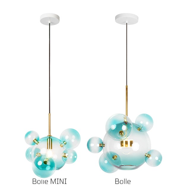 Подвесной светильник LOFT IT Bolle 2027-P6 Blue mini