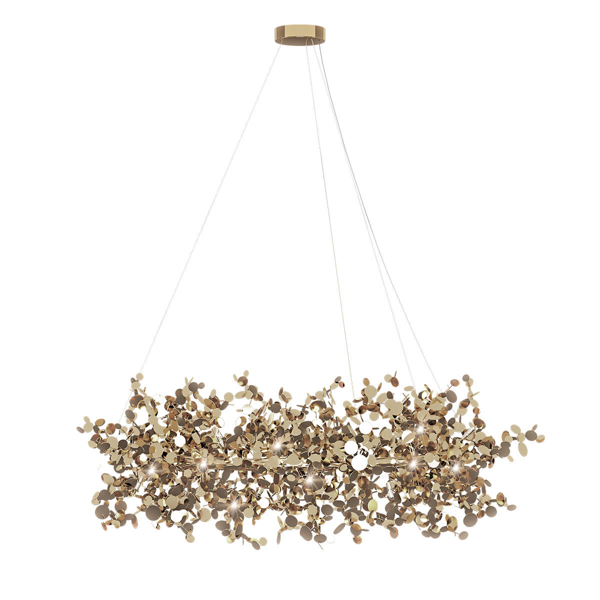 Подвесная люстра LOFT IT Spark 10101/600 Gold