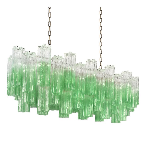 Подвесной светильник LOFT IT Murano 10580/1000R Clear green