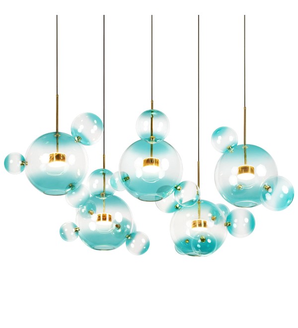 Подвесной светильник LOFT IT Bolle 2027-S5 Blue