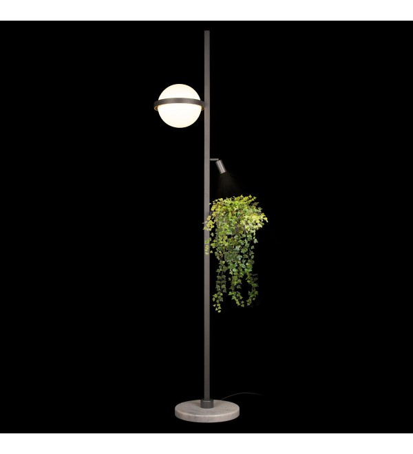 Торшер LOFT IT Jardin 10121/F Dark grey
