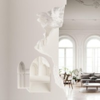 Гипсовый встраиваемый светильник под покраску LOFT IT Antique 10355C