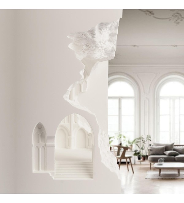Гипсовый встраиваемый светильник под покраску LOFT IT Antique 10355C