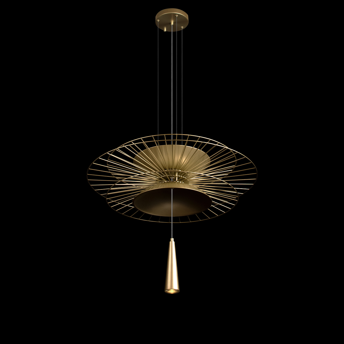 Подвесной светильник LOFT IT Star 10141B/600 Gold