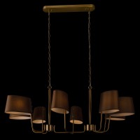 Подвесной светильник LOFT IT Hilton 10527/8 Brass