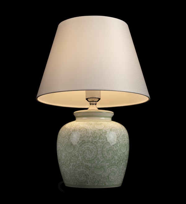 Настольная лампа LOFT IT Orchid 10491T Green