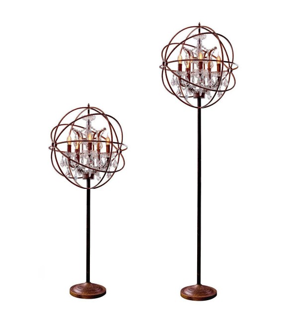Торшер LOFT IT Foucaults orb crystal LOFT1897FT