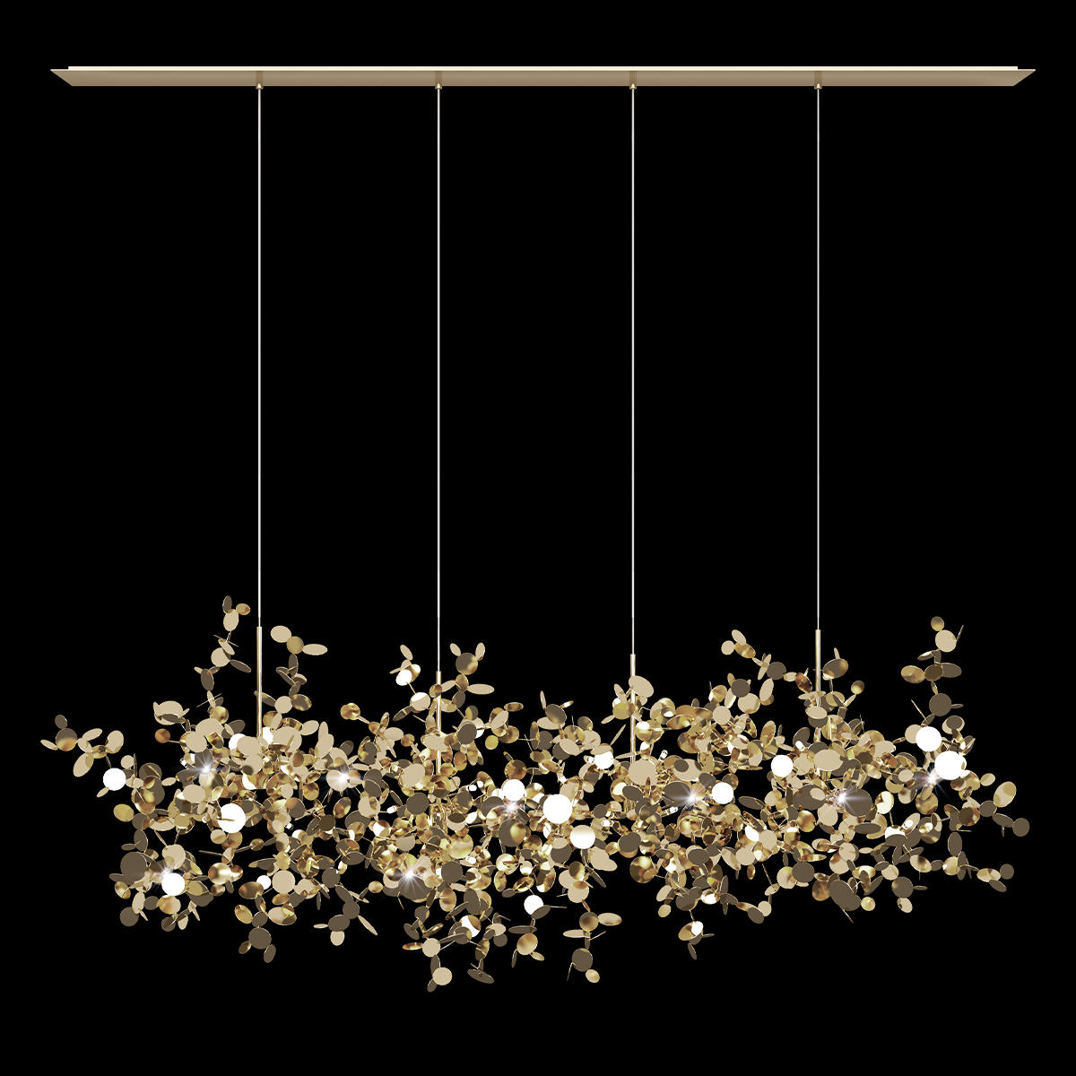 Подвесной светильник LOFT IT Spark 10101/4 Gold