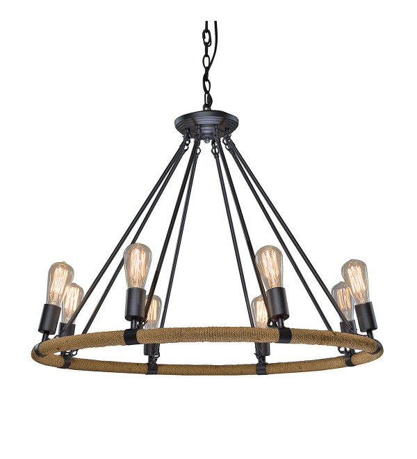 Подвесная люстра LOFT IT Rope filament LOFT1861/8