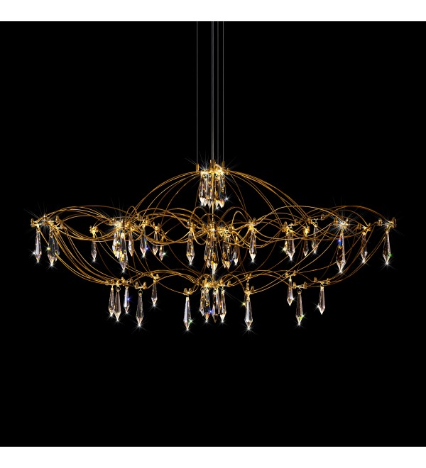 Подвесной светильник LOFT IT Mira 10586/900 Gold Asfour