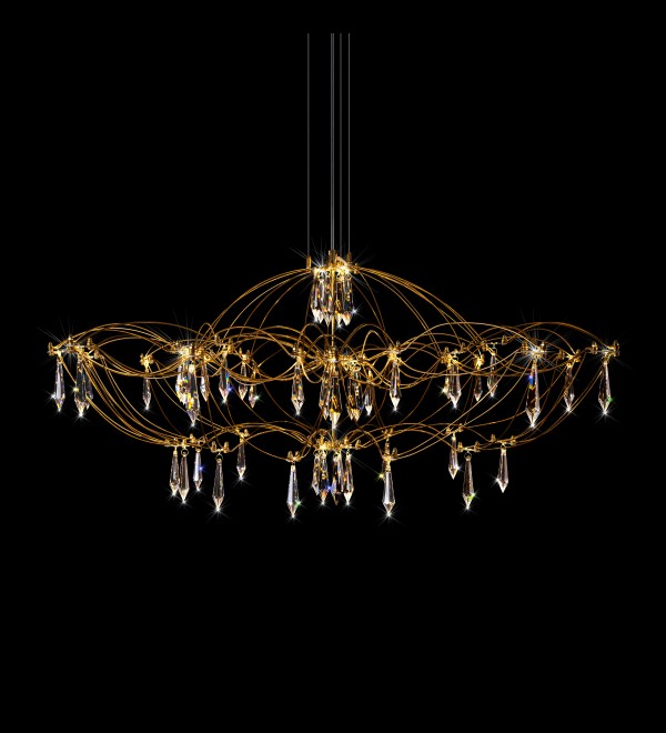 Подвесной светильник LOFT IT Mira 10586/900 Gold Asfour