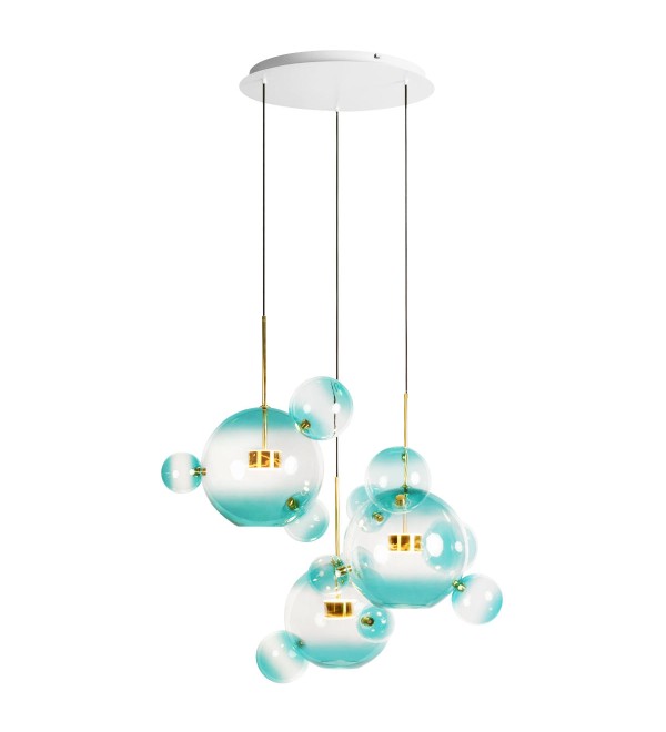 Подвесной светильник LOFT IT Bolle 2027-D3 Blue